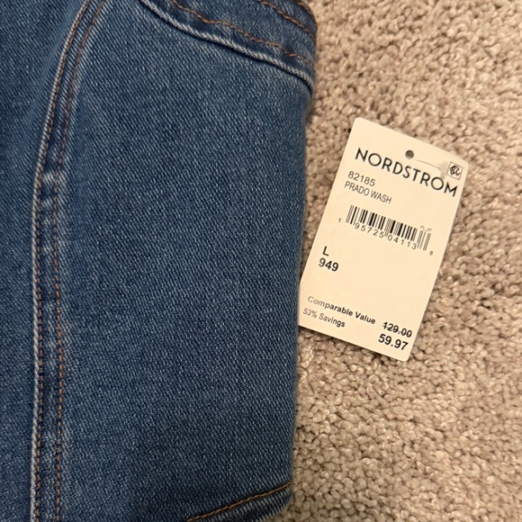 Avec Les Filles Blue Denim Buttoned Vest - Picture 4 of 4